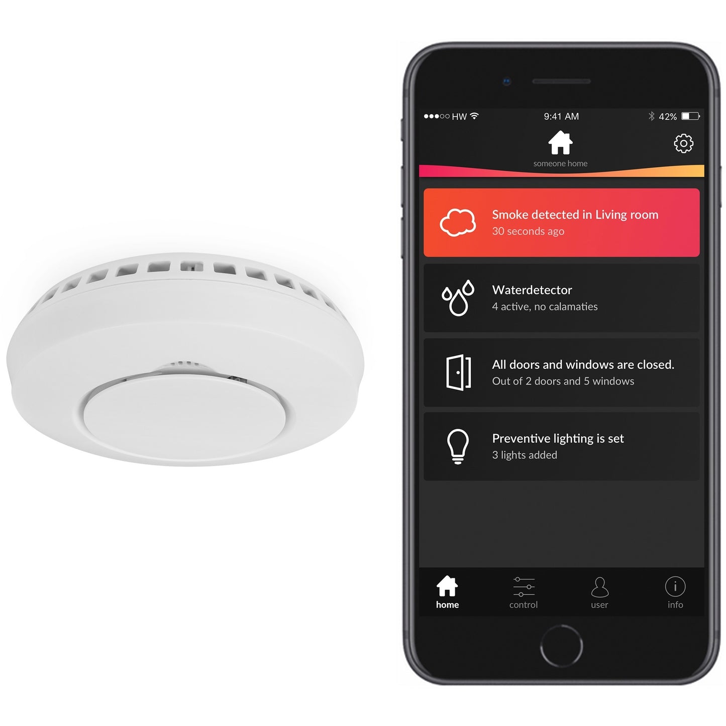 Smartwares SH8-90103 Rilevatore di fumo