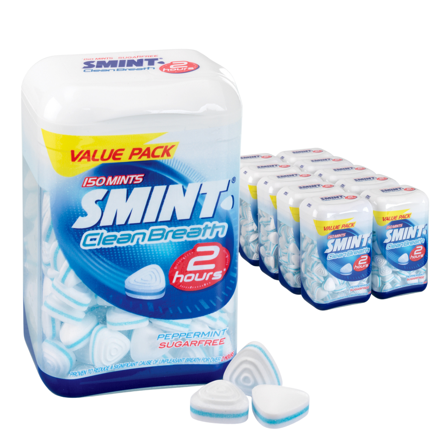 Smint aliento limpio menta (10x 105gr)