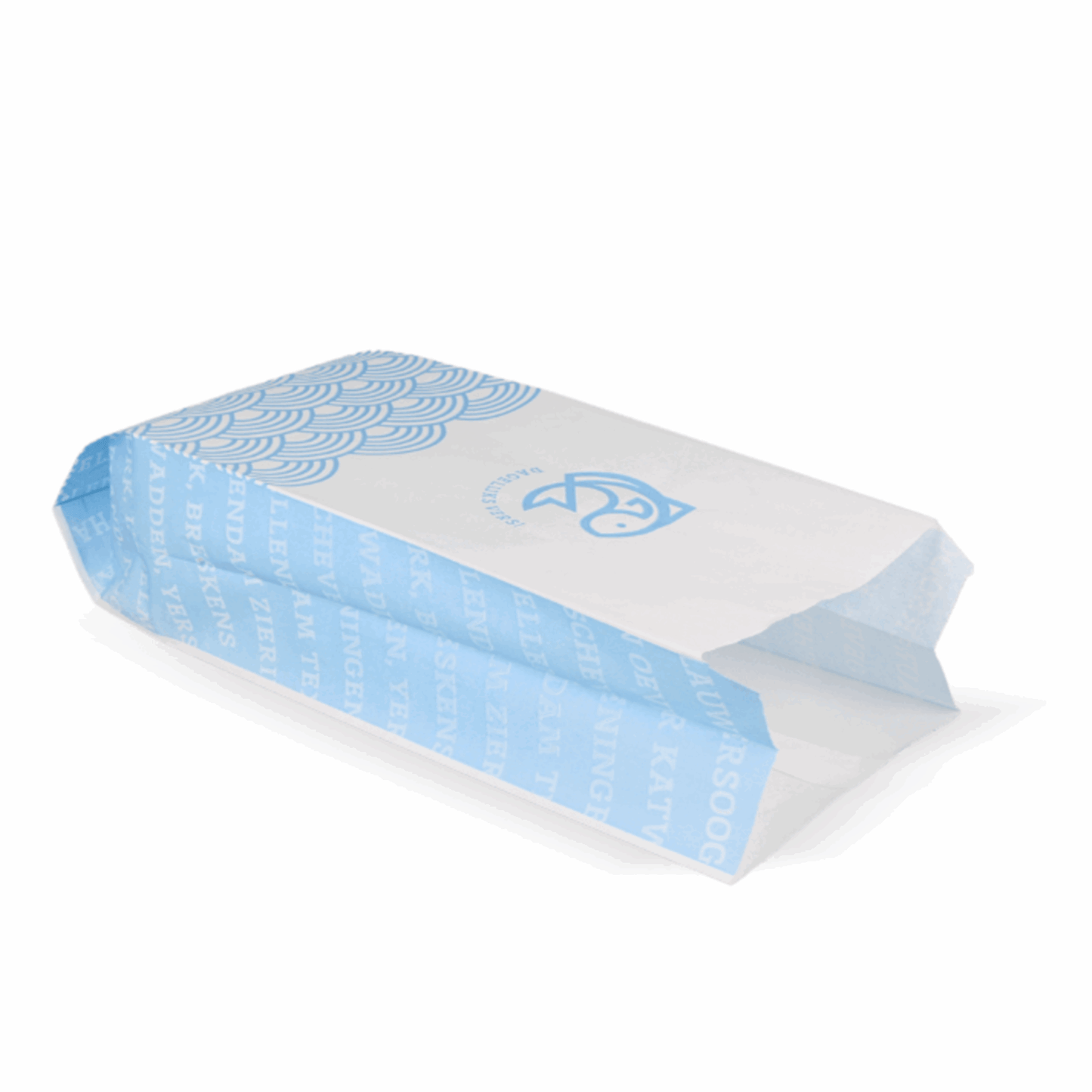 Buste snack n. 27 (1 libbra) pesce 55 g (1163 pezzi)