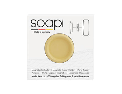 Soapi magnetische zeephouder - geel