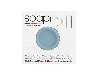 Soapi magnetische zeephouder - lichtblauw
