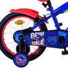 Sonic Prime Prime Children's Bike Boys Boys da 16 pollici blu freni a due mani