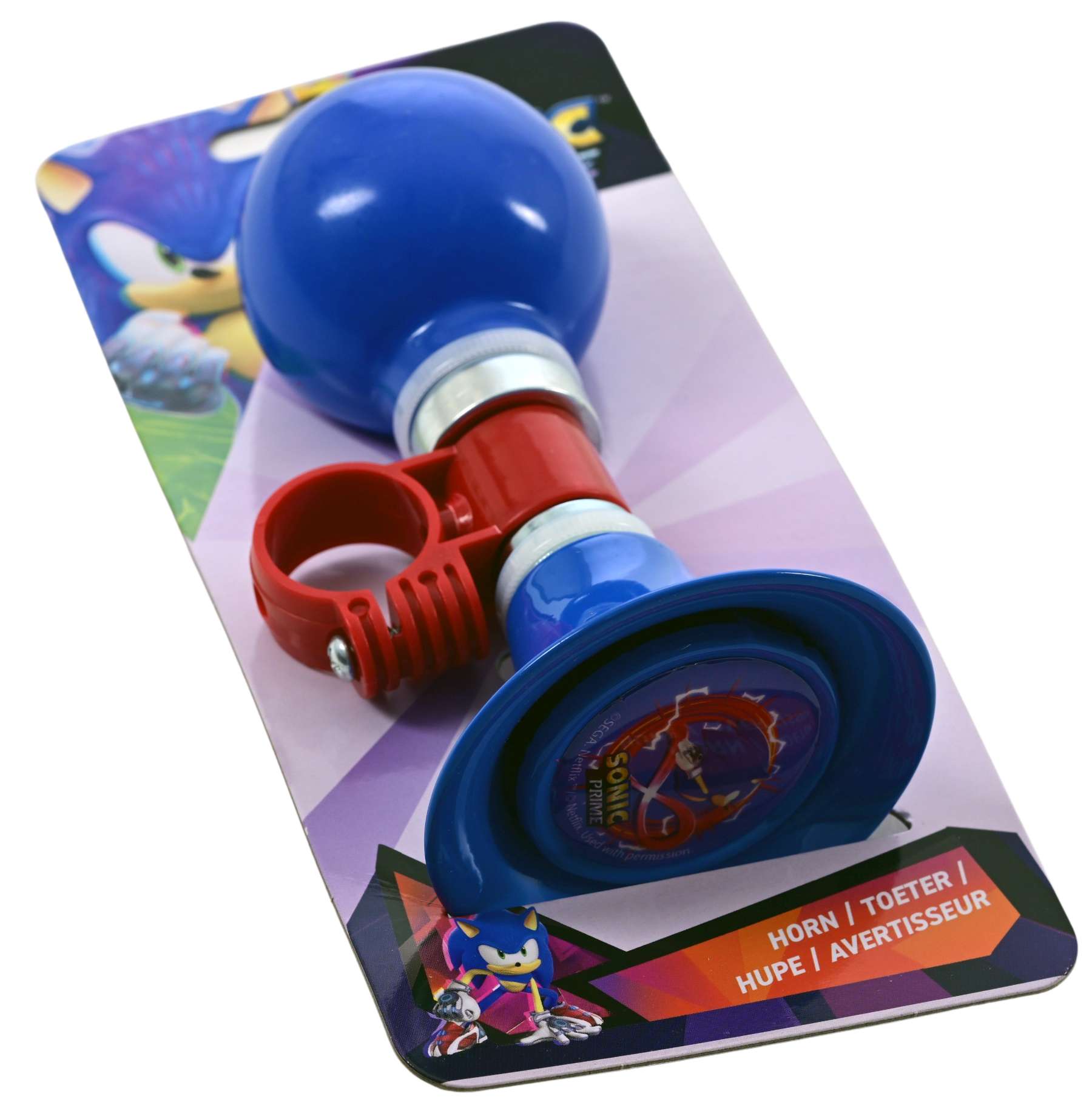 Clacson da bicicletta Volare turbo crew - ragazzi - rosso blu