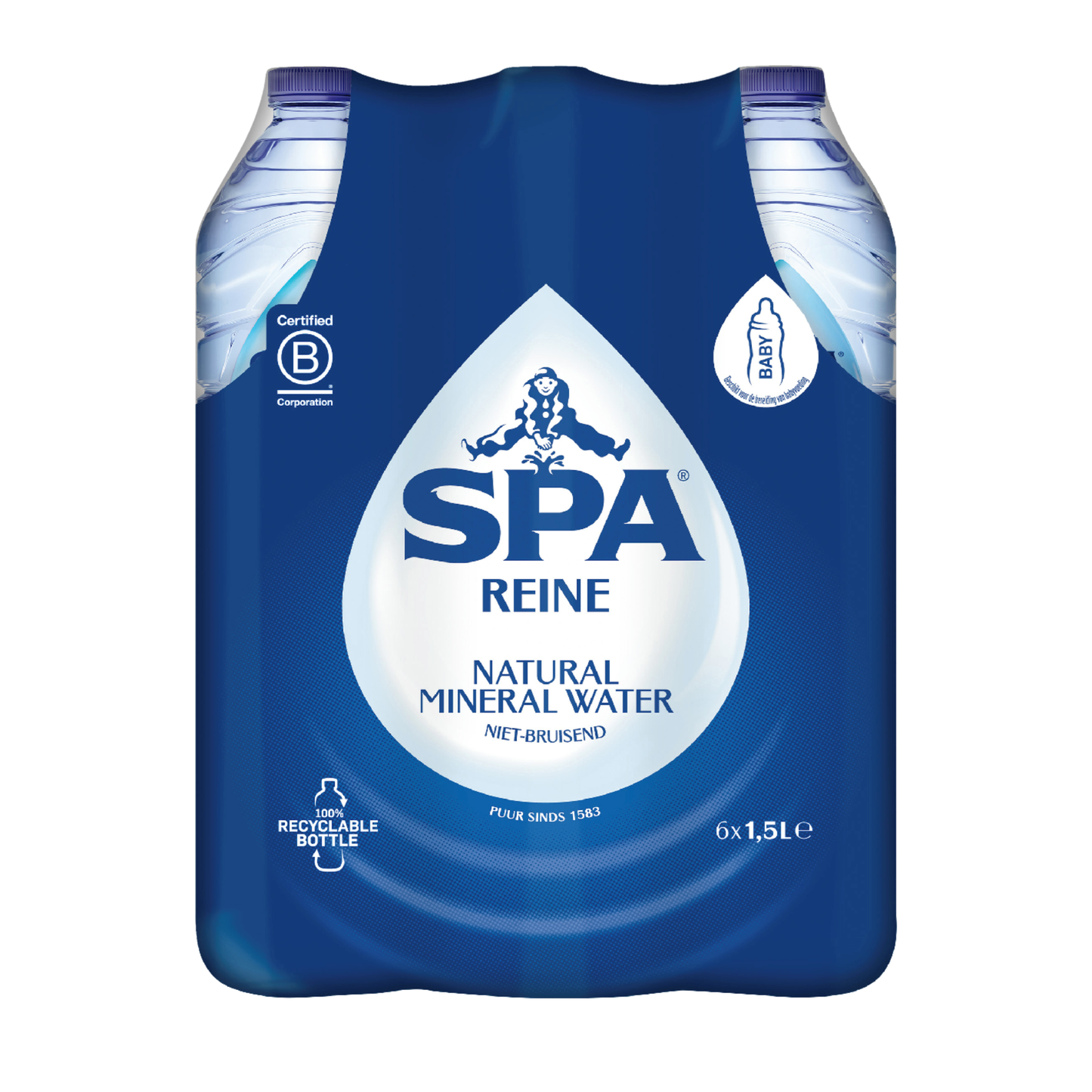 Tappo blu Spa reine (6x 1,5 litri)