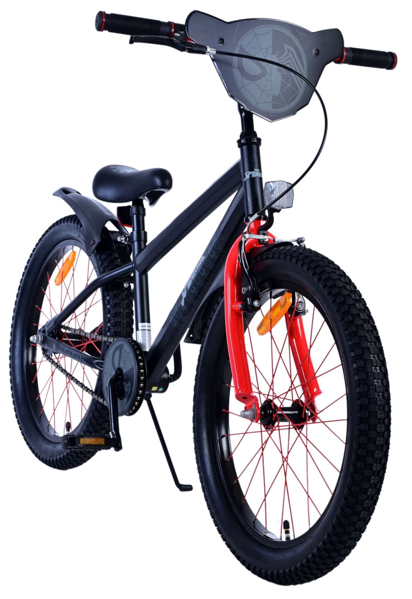 Spider -Man - Bicicleta para niños - Niños - 20 pulgadas - Matt Black