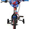 Bicicleta Spiderman 12 rojo azul 20502