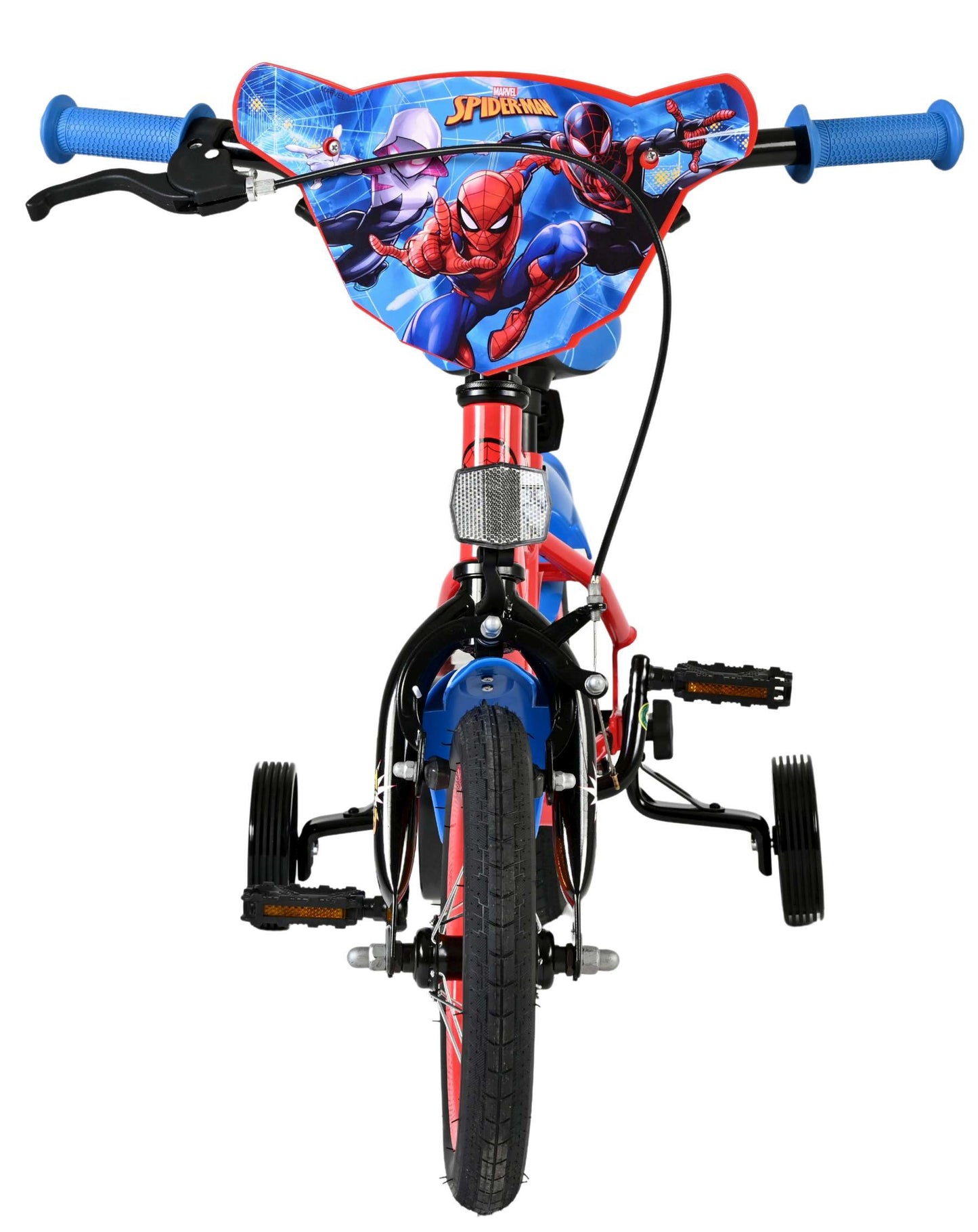 Bicicleta Spiderman 12 rojo azul 20502