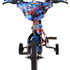 Bicicletta per bambini Spiderman Spider-Man - ragazzi - 12 pollici - blu rosso - due freni a mano