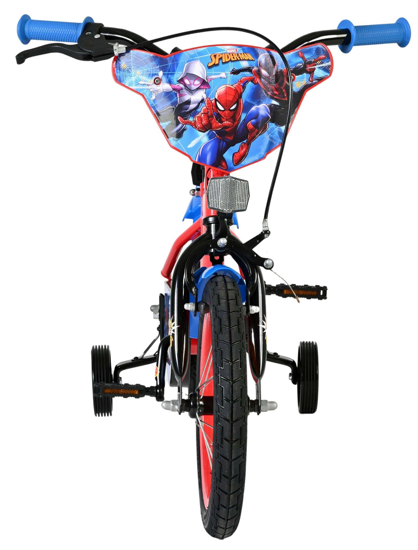 Bicicletta per bambini Spiderman Marvel Spider-Man - ragazzi - 14 pollici - rosso blu