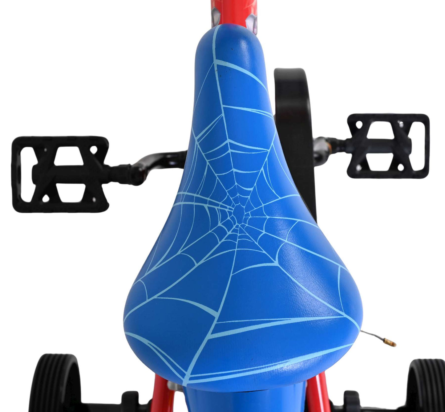Bicicletta per bambini Spiderman Spider-Man - ragazzi - 14 pollici - blu rosso - due freni a mano