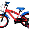 Bicicletta per bambini Spiderman Spider-Man - ragazzi - 16 pollici - blu rosso - due freni a mano