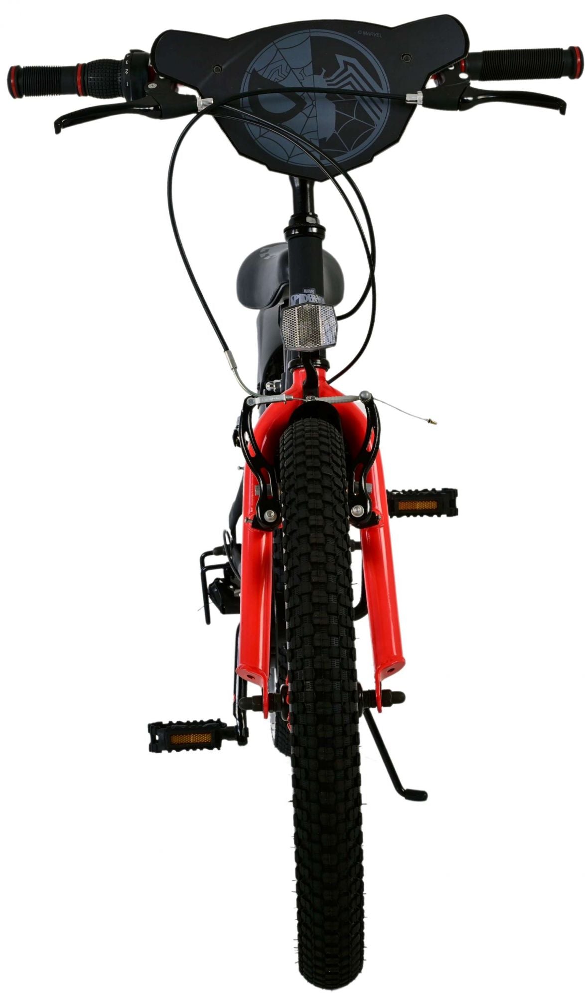 Spider -man - Bicycle per bambini - Boys - 20 pollici - Matt Black - 2 freni a mano