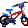 Bike per bambini Ultimate Spider -man - Boys - 12 pollici - Blue Red - Due freni a mano