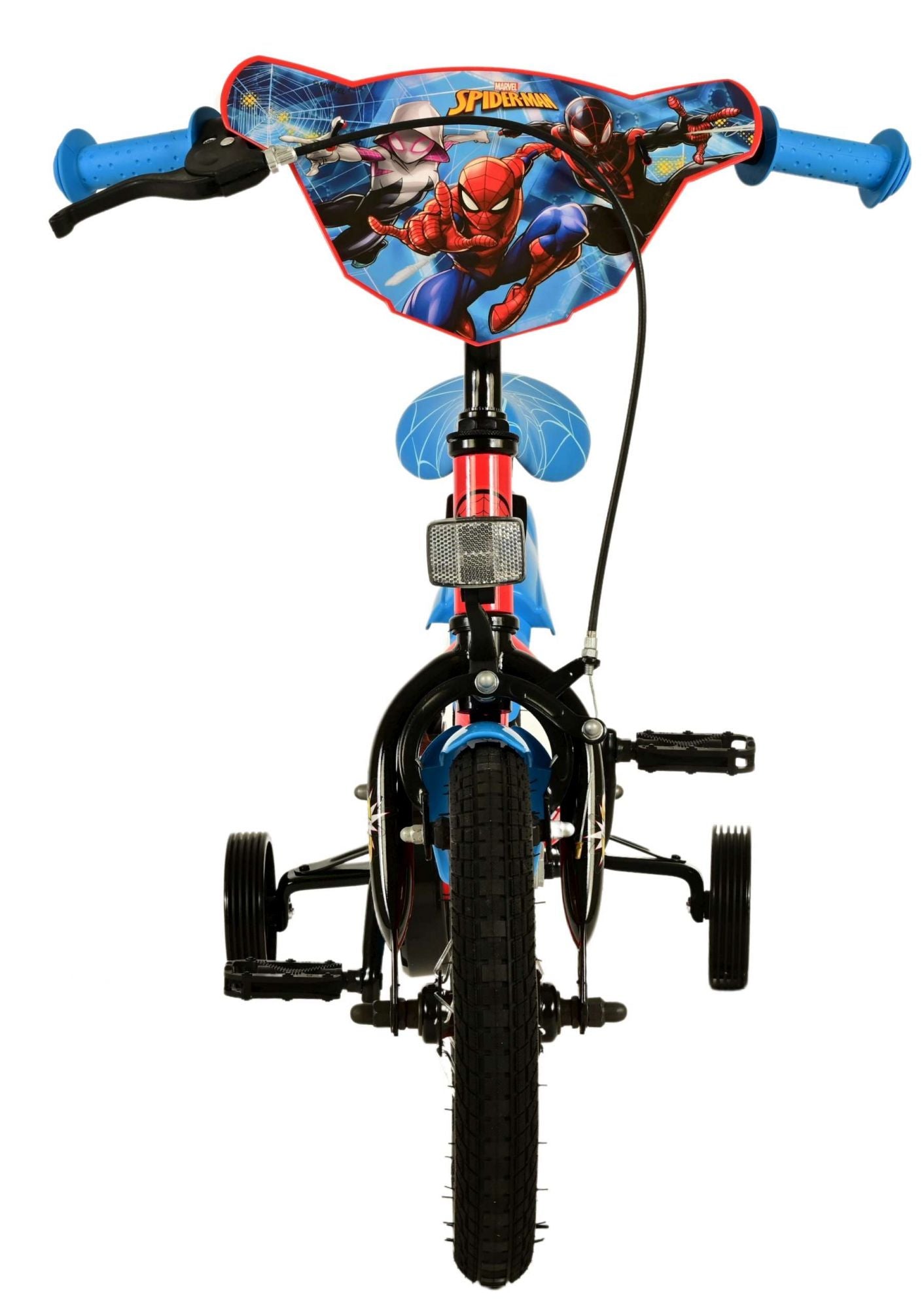 Spider -Man Children's Bicycle - Boys - 12 pollici - Rosso blu