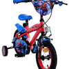Ultimate Spider -Man Children's Bike - Boys - 12 pulgadas - Azul Rojo - Dos frenos de mano