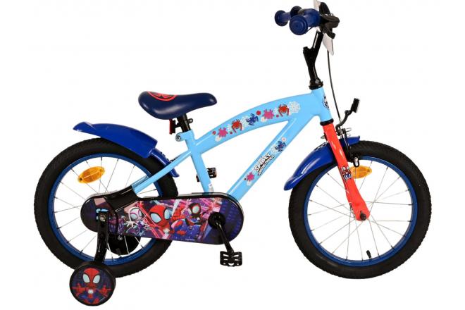 Bike per bambini di Spidey - Boys - 16 pollici - blu