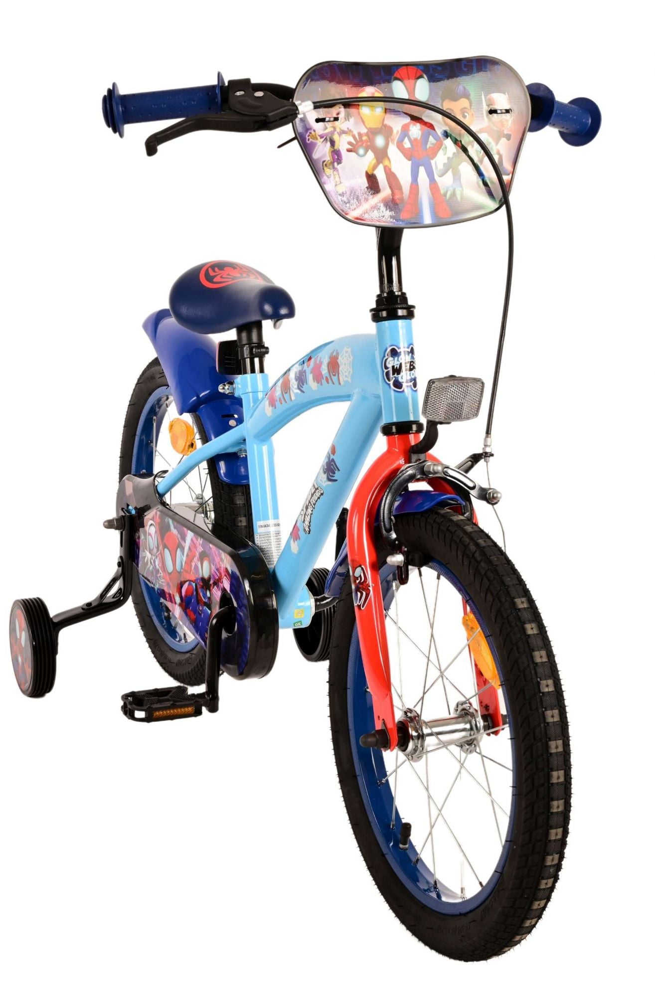 Bike per bambini di Spidey - Boys - 16 pollici - blu