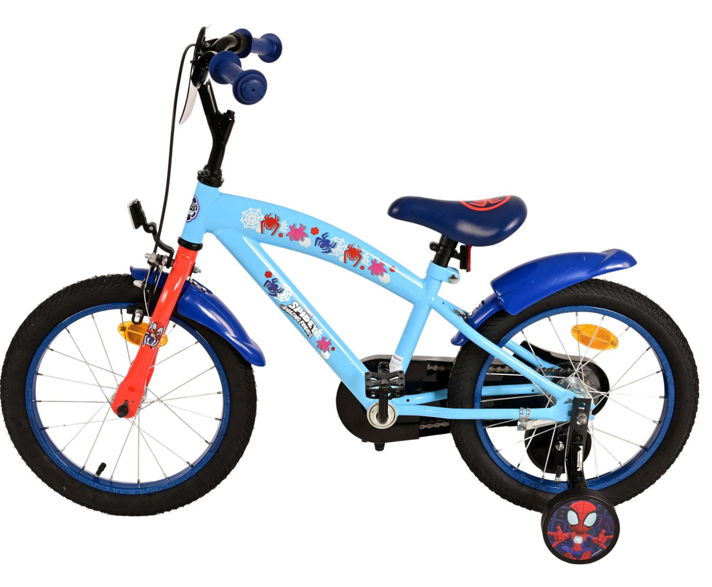 Spidey Kinderfiets - Jongens - 16 inch - Blauw