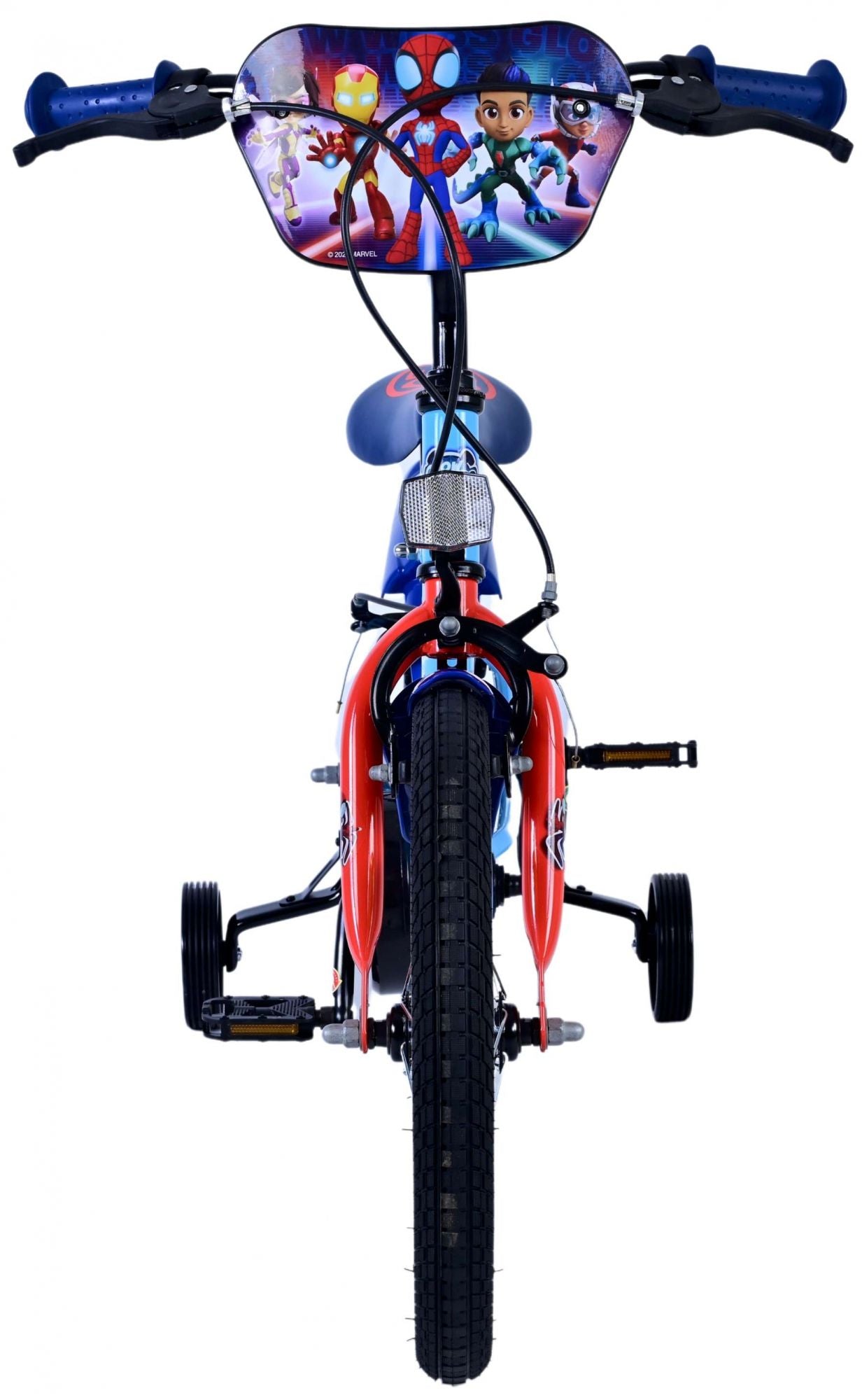 Spidey e i suoi fantastici amici Spidey Children's Bike Boys da 16 pollici blu freni a due mani
