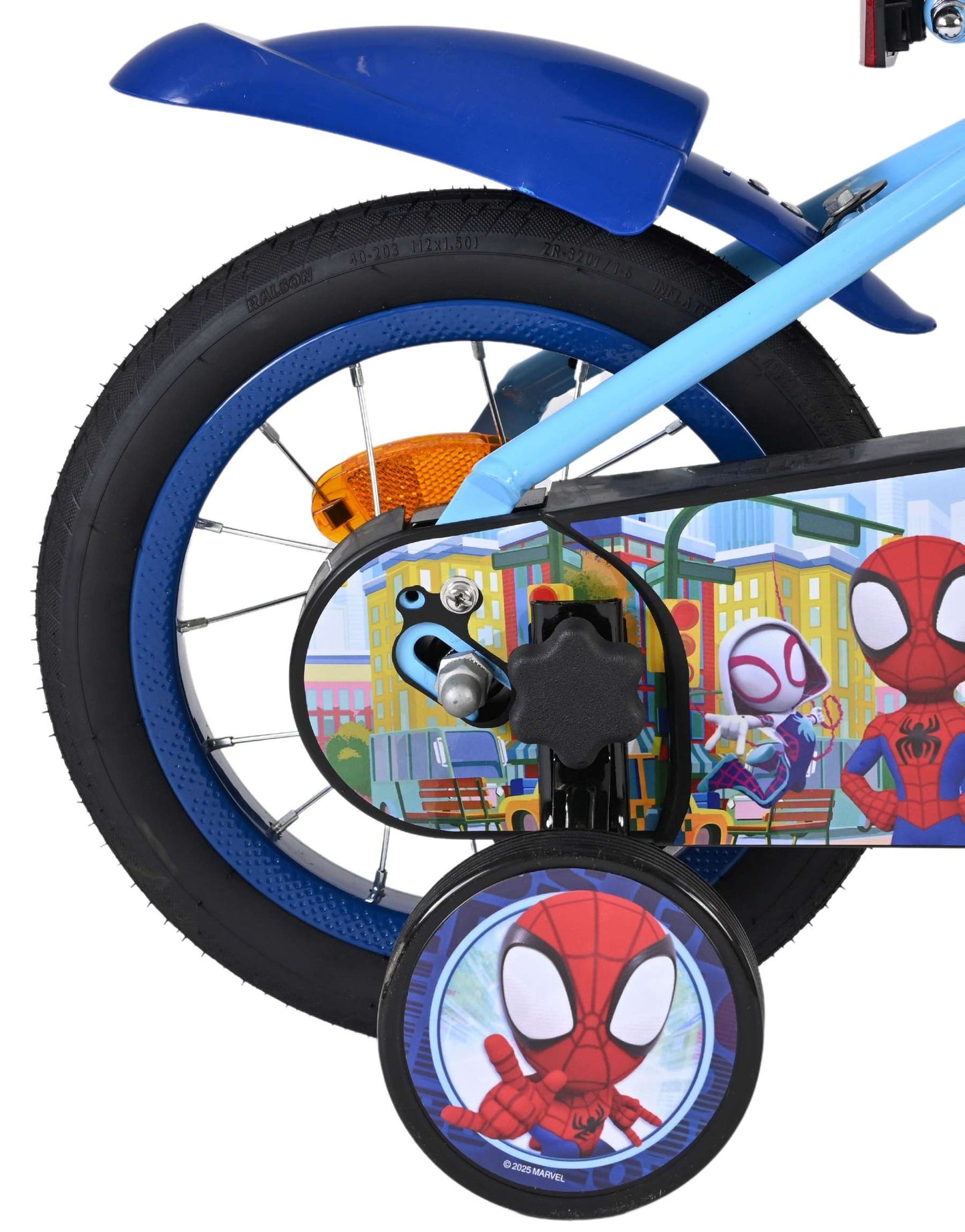 Bicicletta per bambini Spidey and seine tollen freunde spidey - ragazzi - 12 pollici - blu