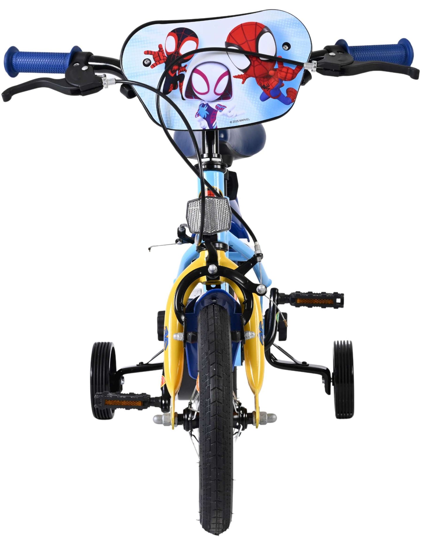 Bicicletta per bambini Spidey and seine tollen freunde spidey - ragazzi - 12 pollici - blu - due freni a mano