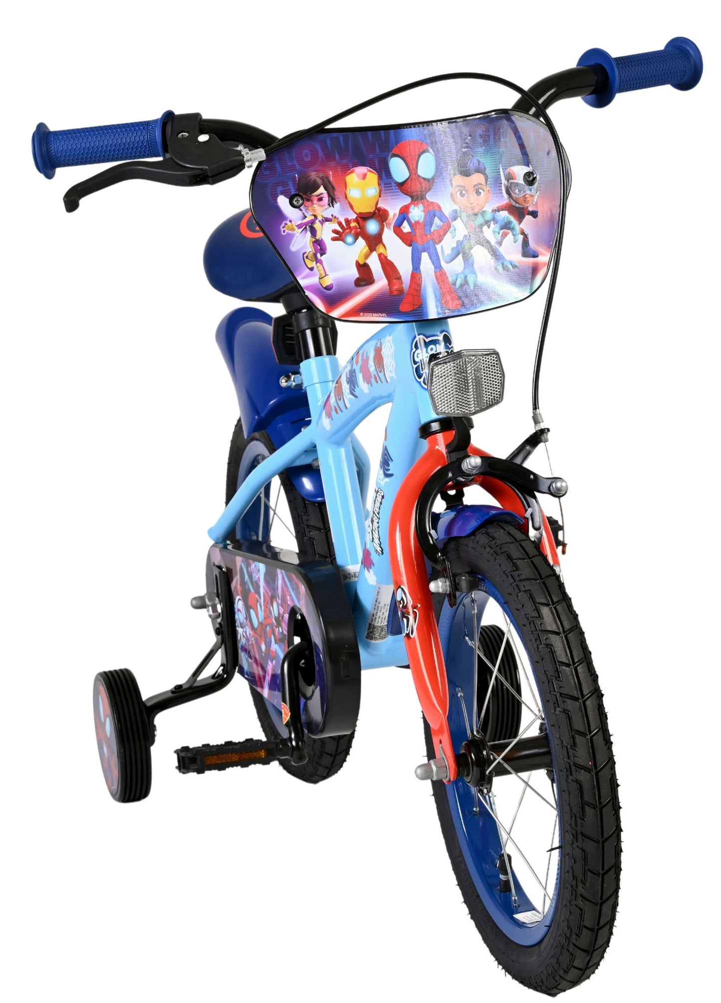 Bicicletta per bambini Spidey and seine tollen freunde spidey - ragazzi - 14 pollici - blu
