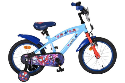 Spidey und seine tollen freunde spidey kinderfiets - jongens - 16 inch - blauw