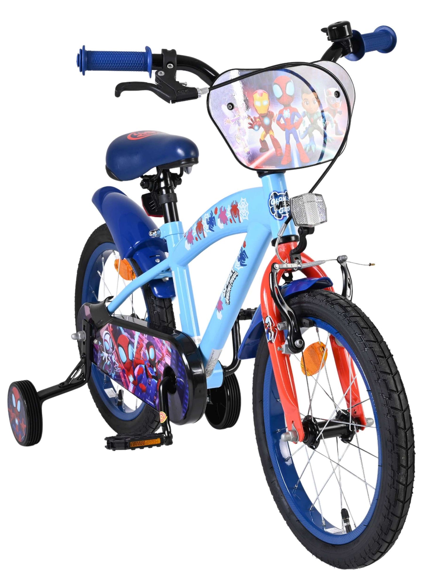 Bicicletta per bambini Spidey and seine tollen freunde spidey - ragazzi - 16 pollici - blu