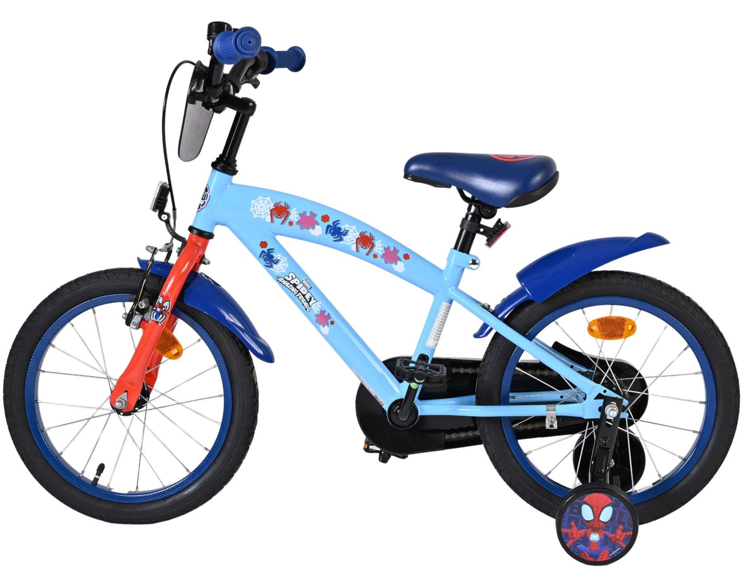 Bicicletta per bambini Spidey and seine tollen freunde spidey - ragazzi - 16 pollici - blu