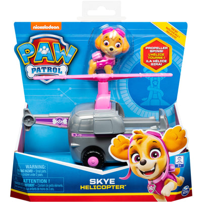 Spin Master Skye con helicóptero