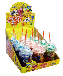 Divertenti caramelle splash pop (12x 72gr)