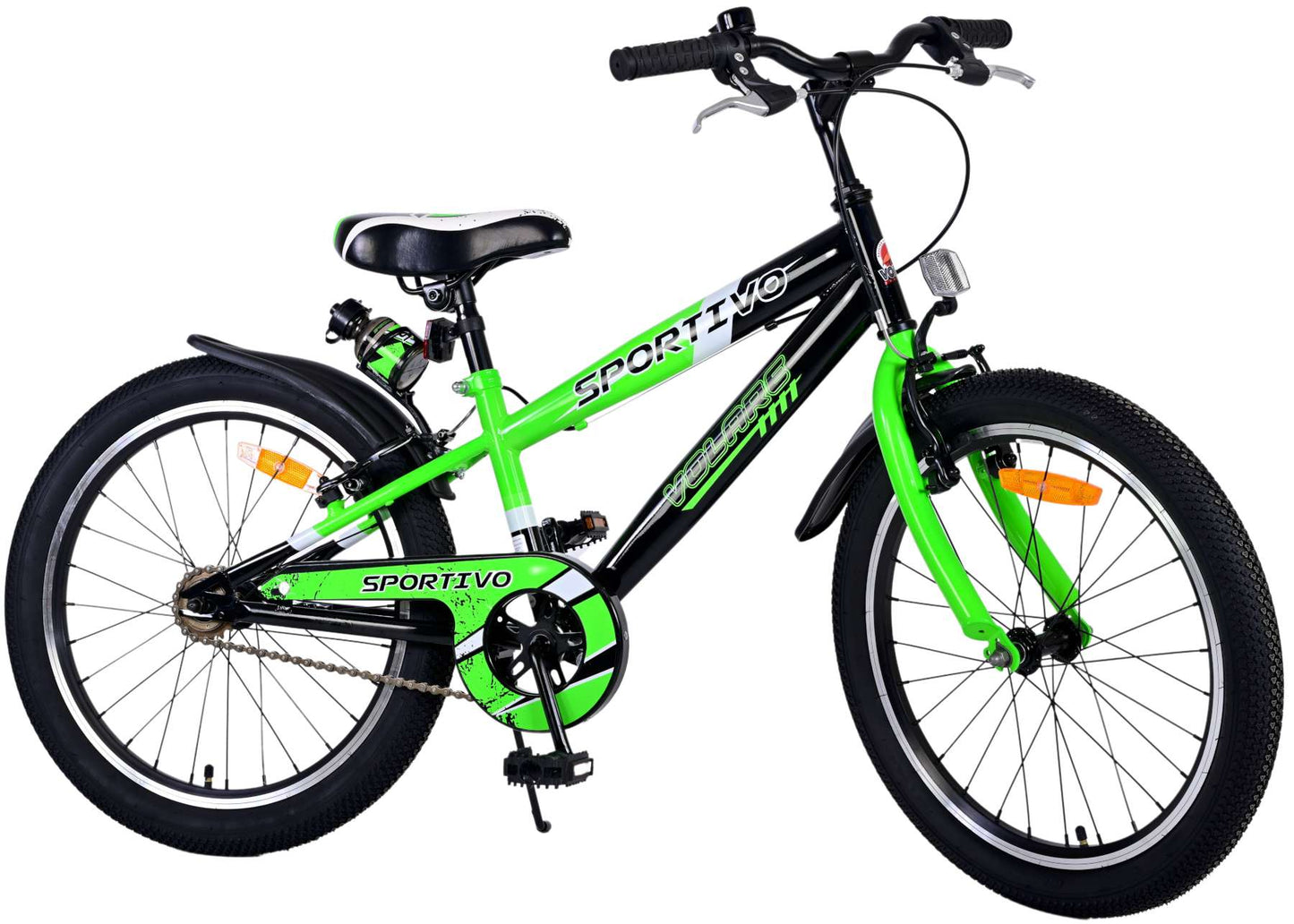 Bicycle per bambini Vlatare SportVo - Boys - 20 pollici - Verde - Freni a due mani