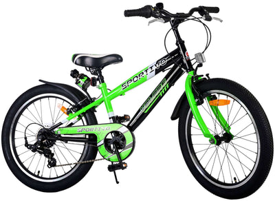 Bicycle per bambini Sports Stirare SportVo - Boys - 20 pollici - Verde - 7 marce