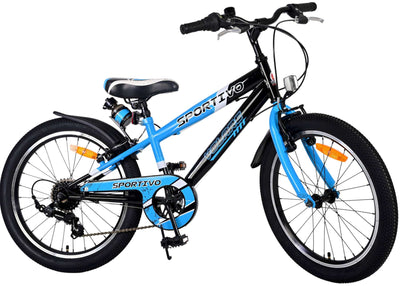 Bicycle per bambini Sports Stirare - Boys - 20 pollici - Blu - 7 marce