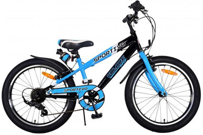 Bicicleta para niños Volare Sportivo - Niños - 20 pulgadas - Azul - 7 engranajes