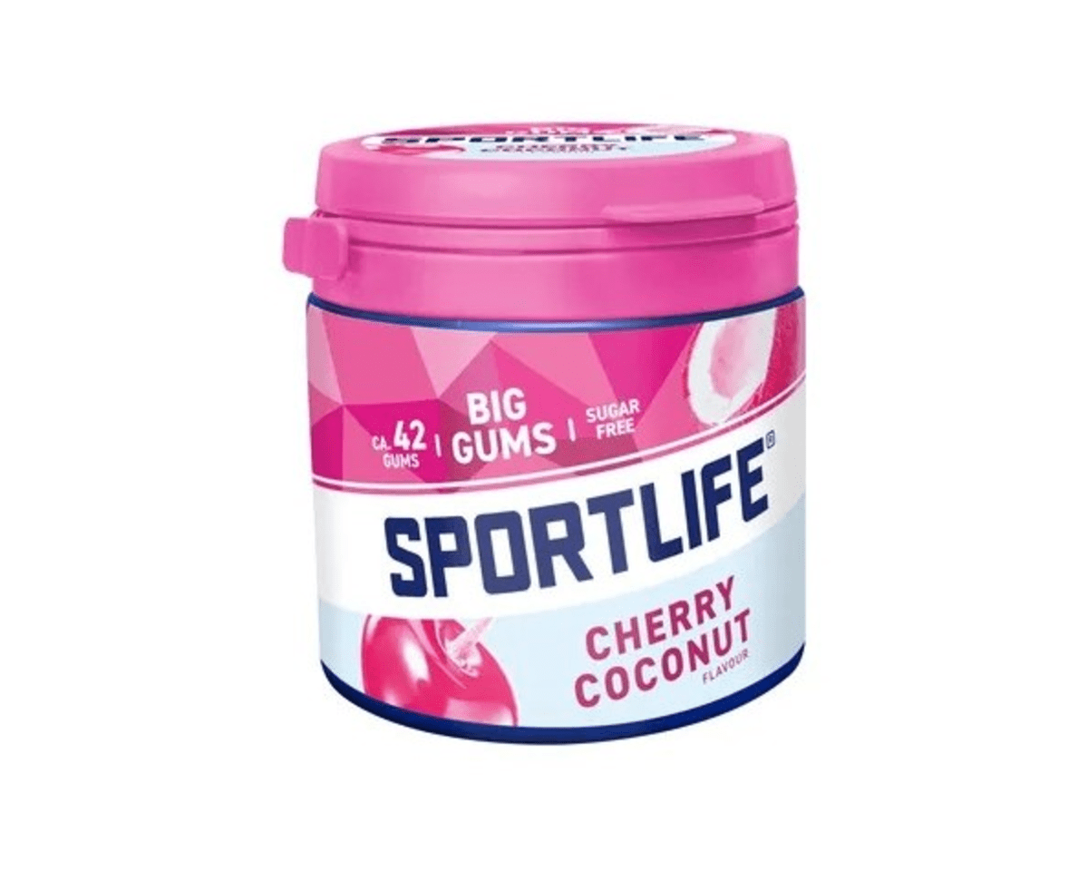 Barattolo Sportlife cocco ciliegia (4x 99gr)