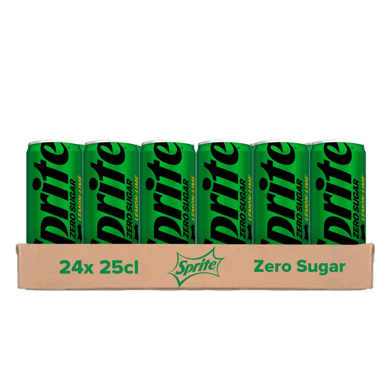 Lata de azúcar Sprite cero (24x25cl)