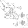 Sram achterderailleur force 1 rear derail. force 1 11-sp.,alu