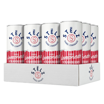 Stelz limonada dura fresa (12x25 cl)