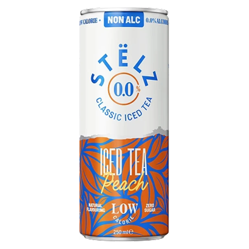 Stelz tè freddo alla pesca 0,0% (12x 250 ml)