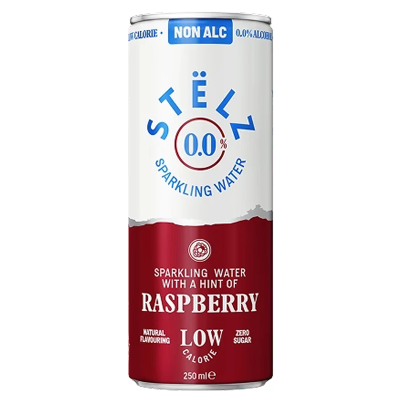Stelz frambuesa 0,0% (12x 250 ml)