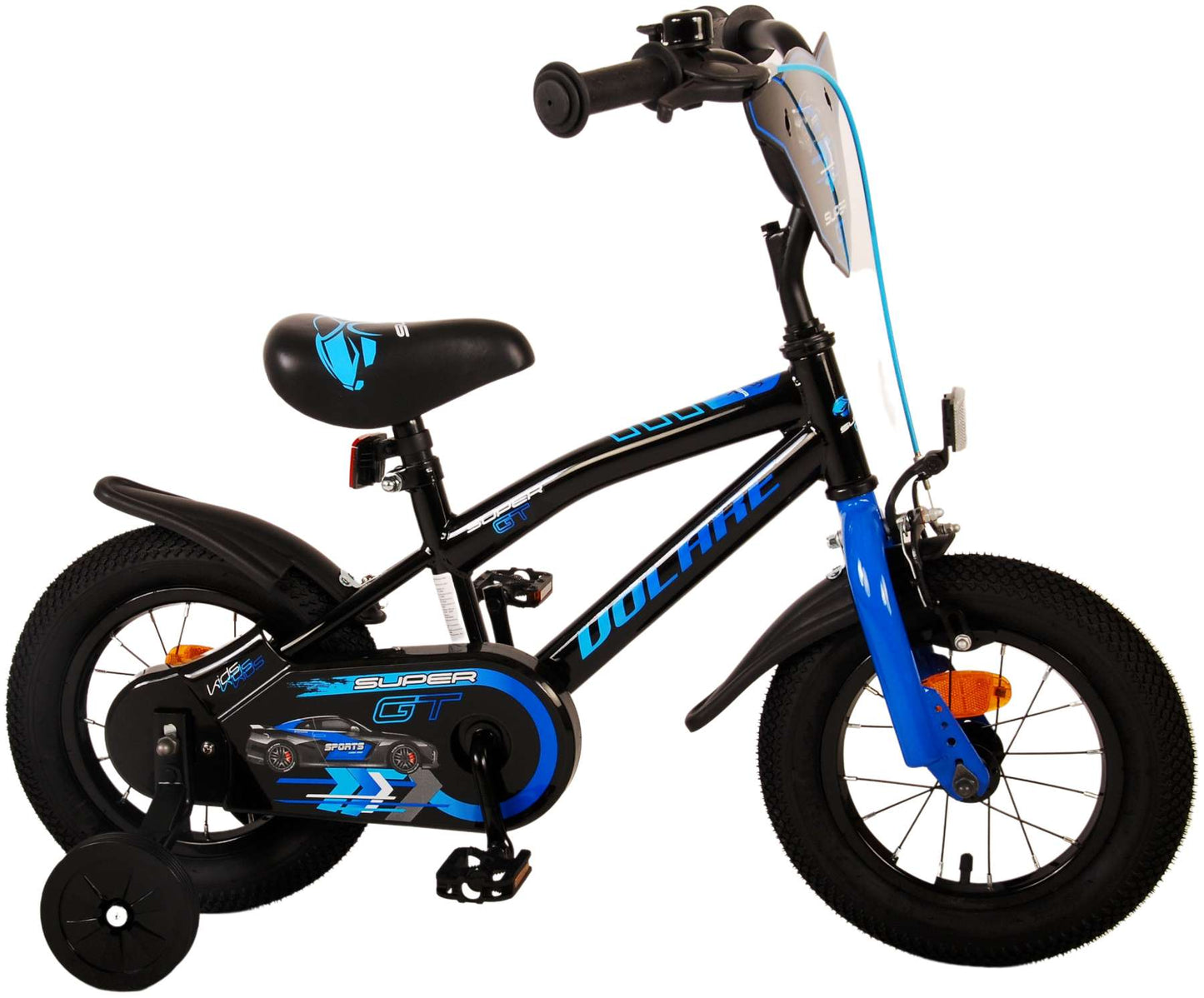 Volare Super GT Bike para niños - Niños - 12 pulgadas - Azul