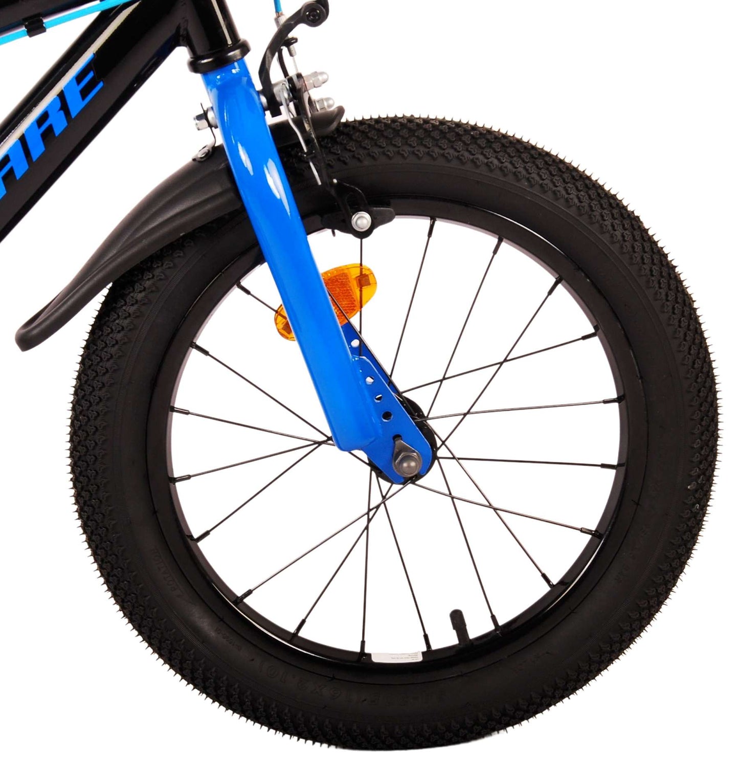 Volare Super GT Bicicleta para niños - Niños - 16 pulgadas - Azul - Dos frenos de mano