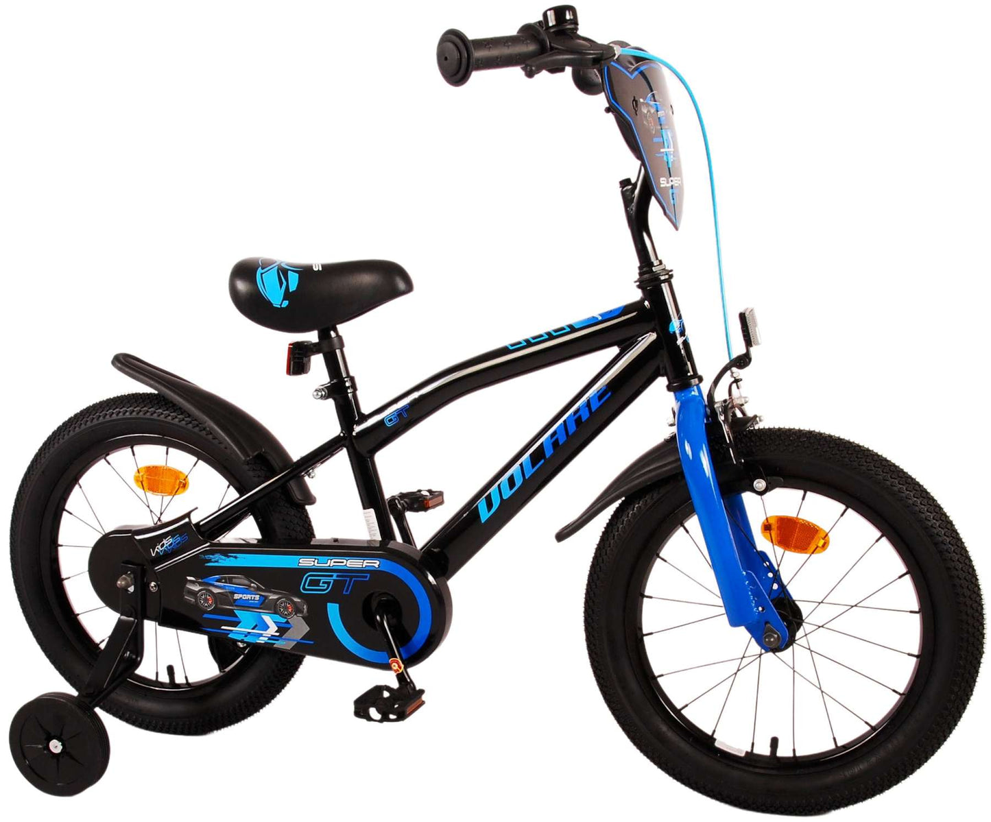Volare Super GT Bike para niños - Niños - 16 pulgadas - Azul