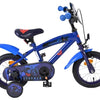 Bicicleta infantil Superman - niños - 12 pulgadas - azul