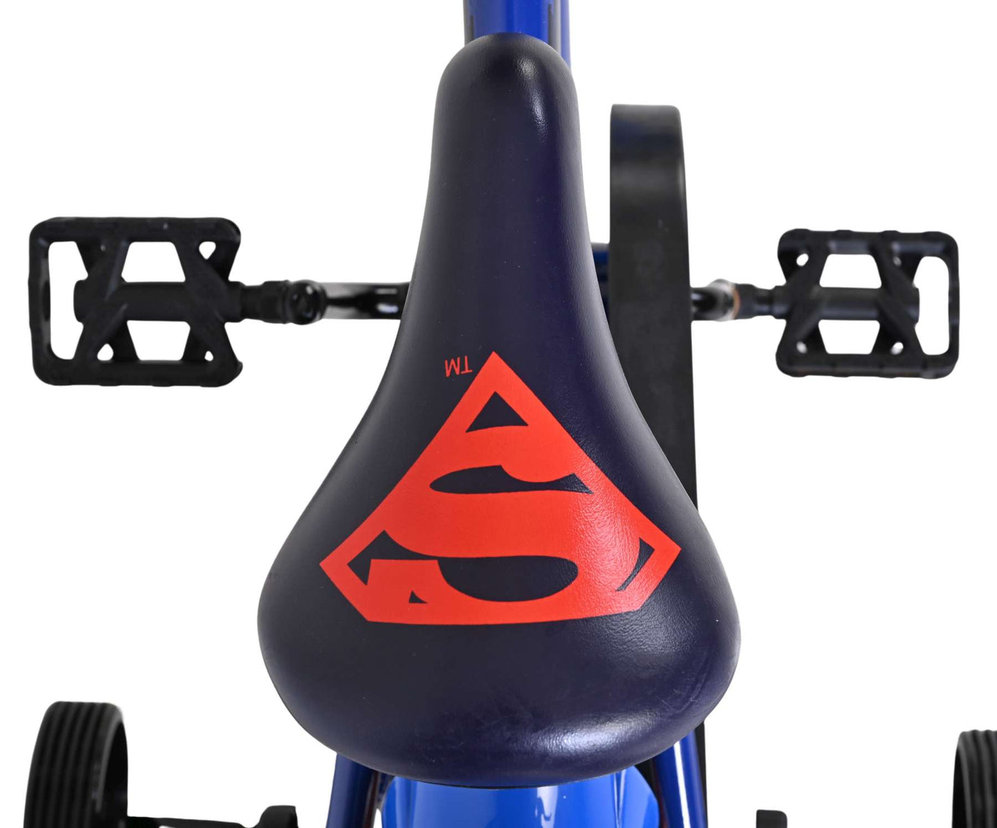 Bicicleta infantil Superman - niños - 12 pulgadas - azul