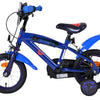 Superman kinderfiets - jongens - 12 inch - blauw - twee handremmen