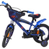 Bicicletta per bambini Superman - ragazzi - 14 pollici - blu