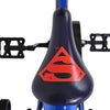 Bicicletta per bambini Superman - ragazzi - 14 pollici - blu - due freni a mano