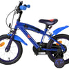 Volare superman kinderfiets - jongens - 14 inch - blauw - twee handremmen